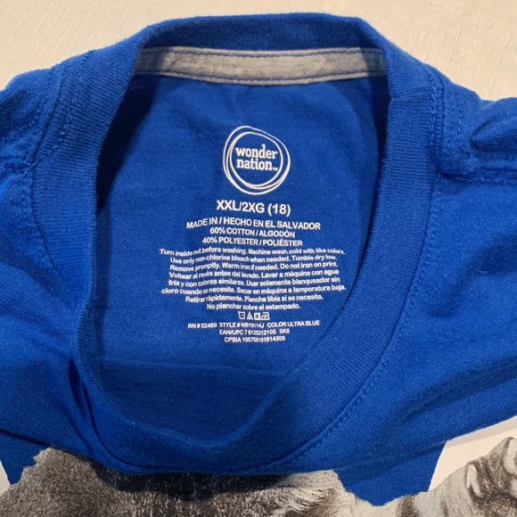 Cobalt Blue T-shirt Like New - Picture 3 of 12